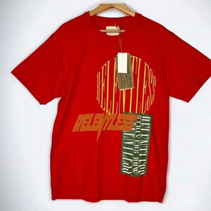 Strivers Row Relentless Fuel Cell Short Sleeve Red T Shirts Size L